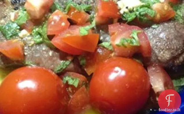 Salsa di pomodoro alla menta per agnello
