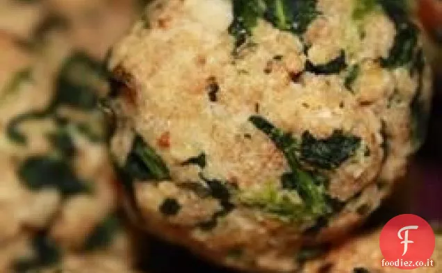 Polpette di spinaci al parmigiano