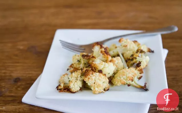 Cavolfiore di parmigiano arrosto
