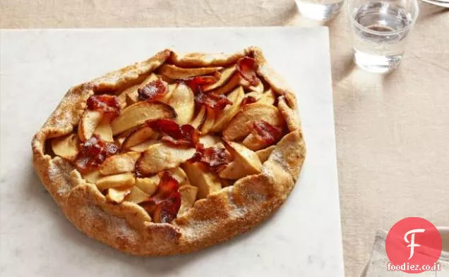 Galette di mele e pancetta