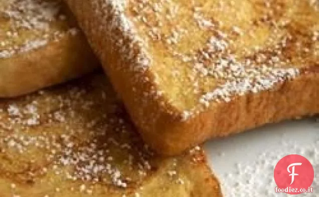 Toast alla francese a basso contenuto di grassi