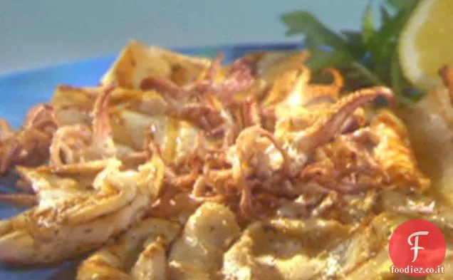 Origano Limone Calamari alla griglia