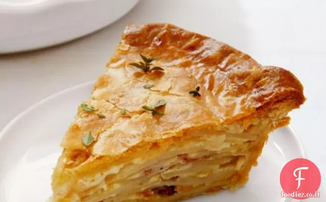 Torta di patate e pancetta