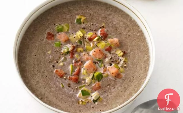 Zuppa cremosa di Portobello