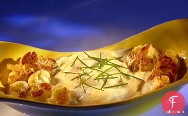 Cavolfiore arrostito e passato