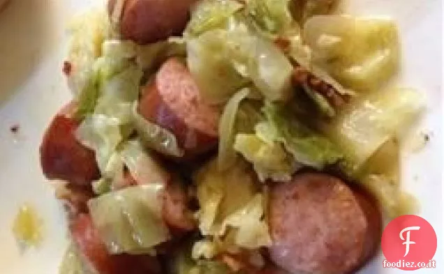 Cavolo meridionale per la pentola a pressione