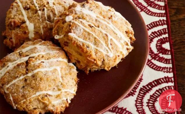 Focaccine di cocco con glassa di cocco