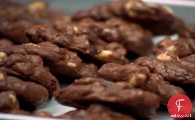 Biscotti al cioccolato al cioccolato