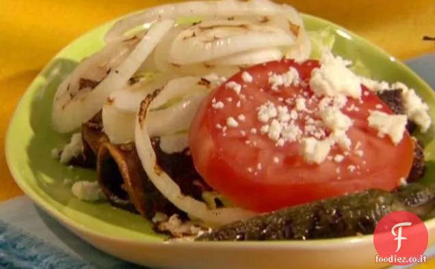 Enchiladas gamberetti con talpa
