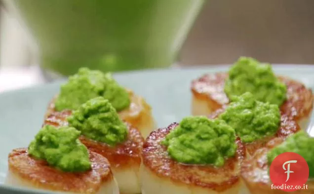 Capesante con Chutney di menta