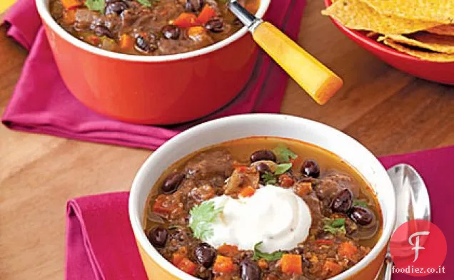 Zuppa di fagioli neri