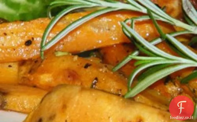 Patate fritte dolci salate