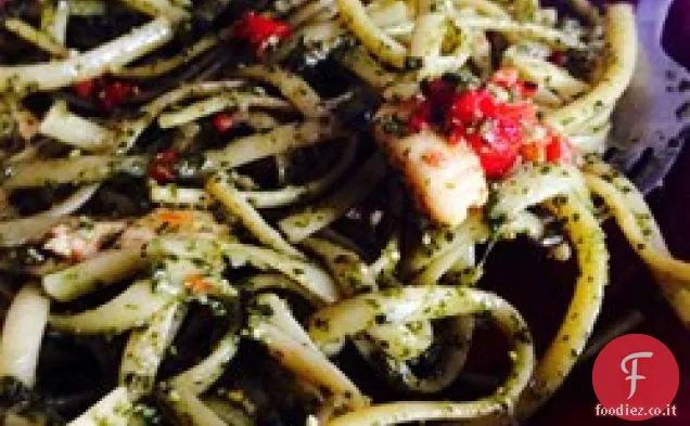 Pasta di pollo al pesto di Spence