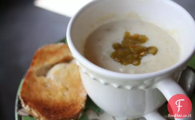 Crema francese di zuppa di cavolfiore