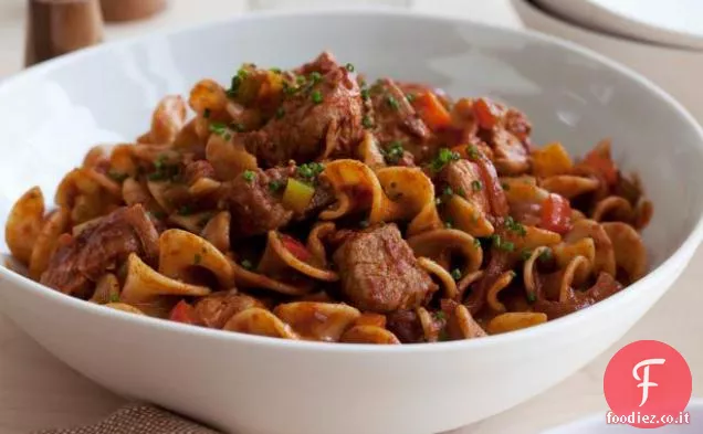 Gulasch di maiale veloce