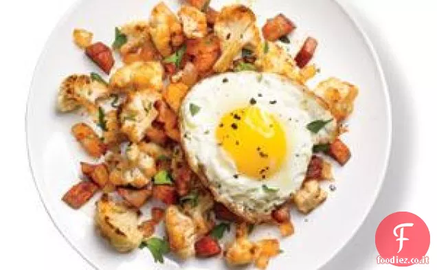 Cavolfiore e Prosciutto Hash