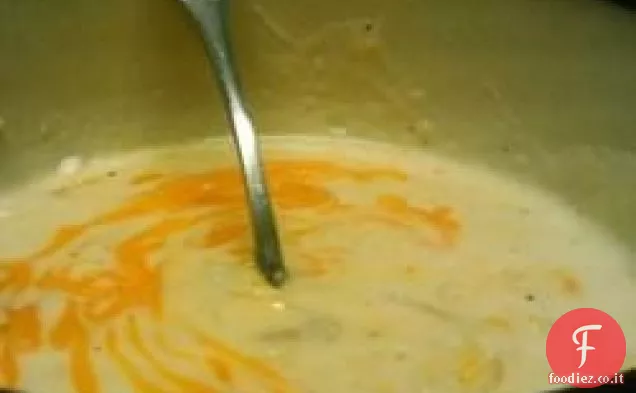 Zuppa di formaggio di mais