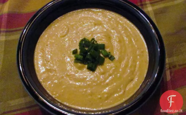 Zuppa di cavolfiore di cocco al curry