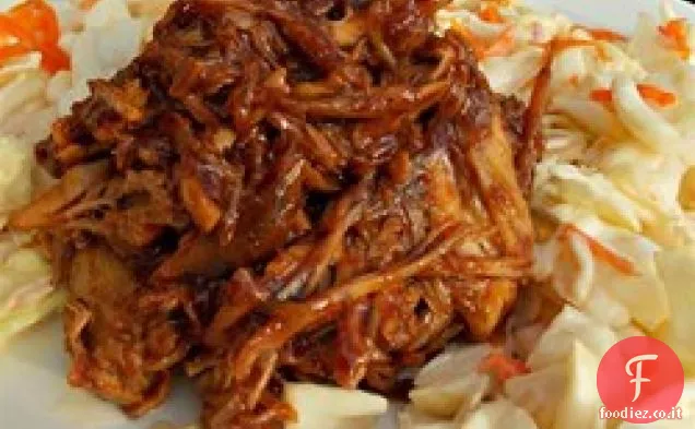 Carne di maiale tagliuzzata facile