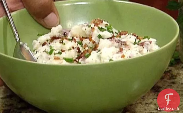 Purè di patate al latticello e erba cipollina