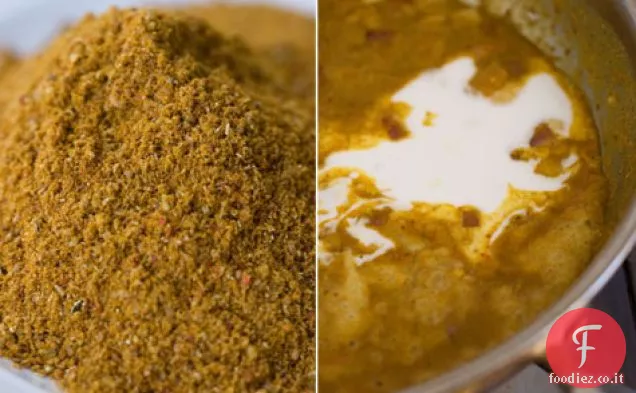 Ricetta al curry di anacardi