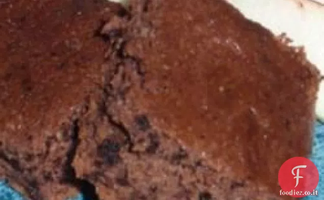 Brownies al caramello di carruba