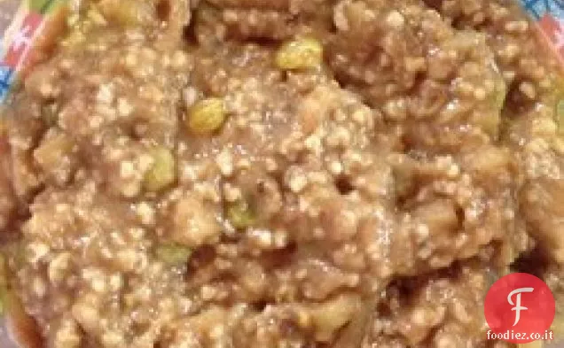 Fornello lento Cannella Mela Acciaio Taglio Avena