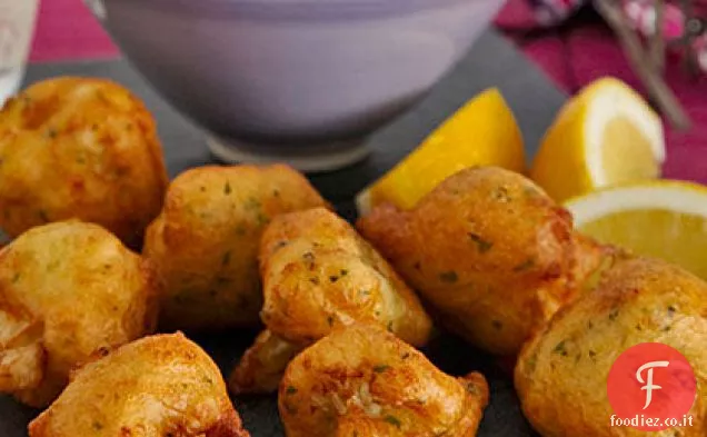Frittelle di cavolfiore-Parmigiano