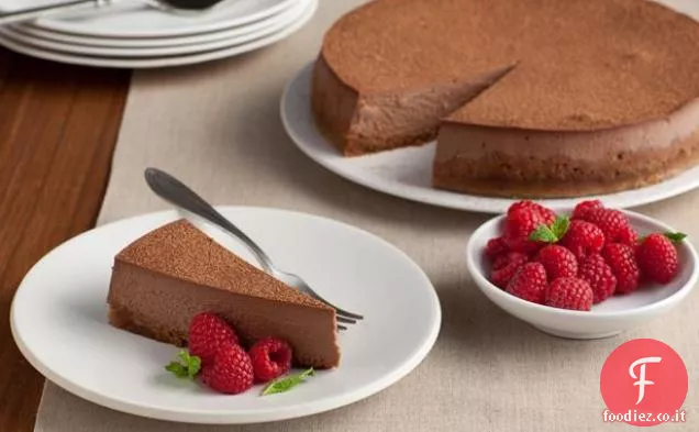 Cheesecake al tartufo al cioccolato