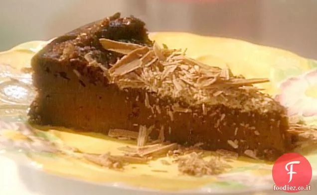 Densa torta al cioccolato agrodolce