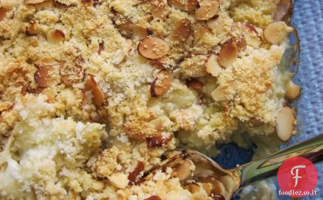 Gratin di Cavolfiore con Crosta di Mandorle Tostate