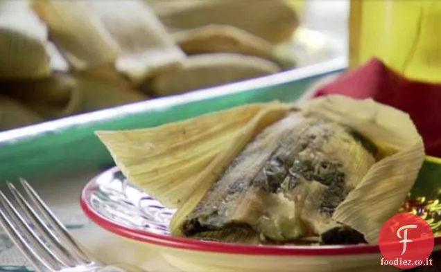 Tamales di cavolo e formaggio