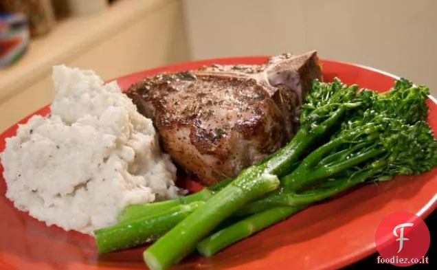 Leccare il vostro Braciole Cena