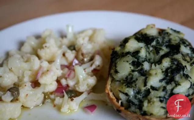Mangia per otto dollari: patate al forno due volte e cavolfiore Vinai