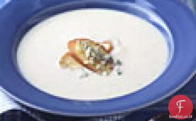 Zuppa di cavolfiore Stilton