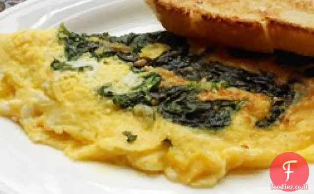 Frittata di spinaci per bambini