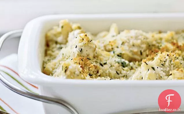 Gratin di Cavolfiore con Gruyère