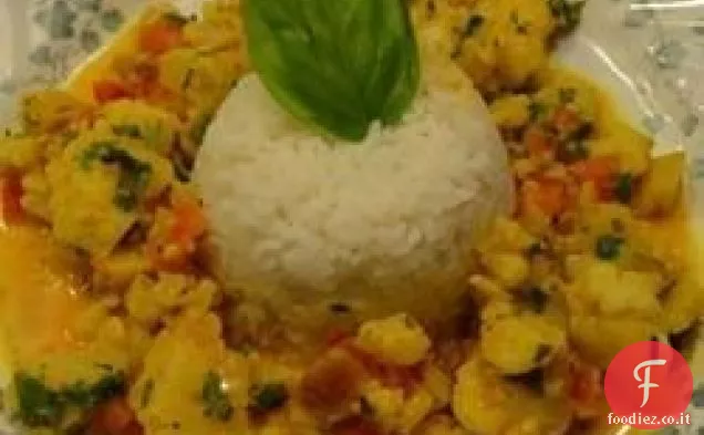 Cavolfiore al curry facile