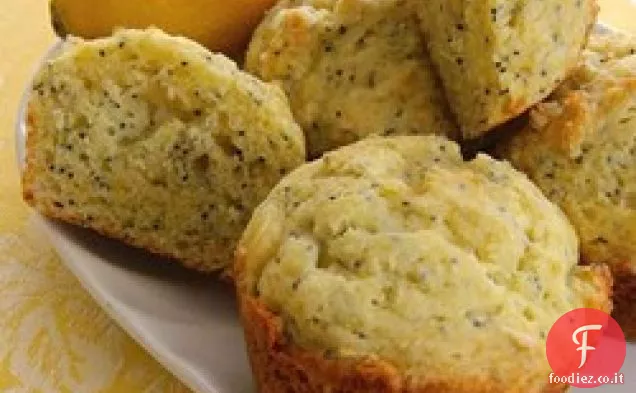 Muffin di semi di papavero al limone di Babs