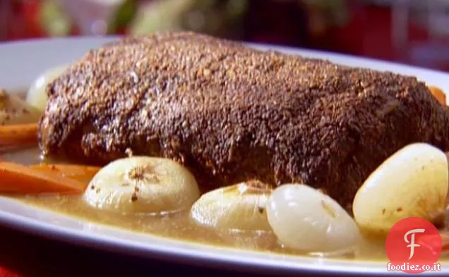 Arrosto di maiale speziato