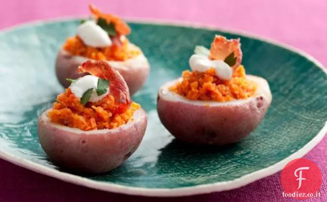 Bocconcini di patate alla Romesco