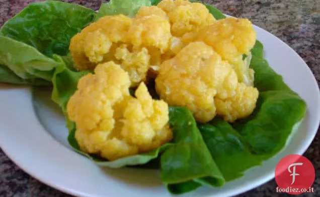 Vinaigrette di cavolfiore all'arancia