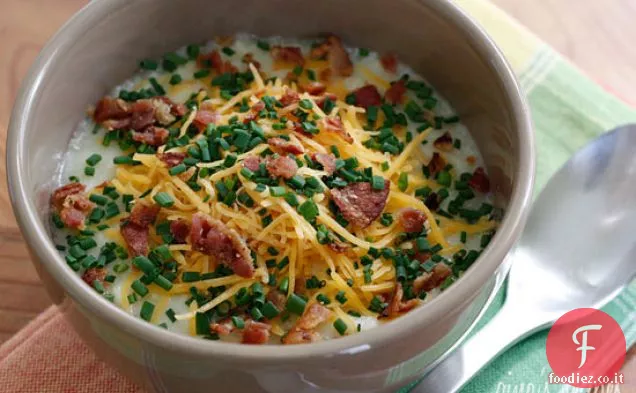 Zuppa di patate al forno