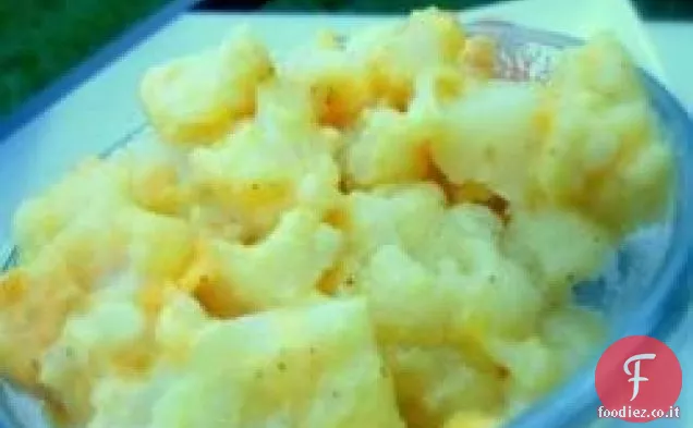 Cavolfiore montato, a basso contenuto di carboidrati