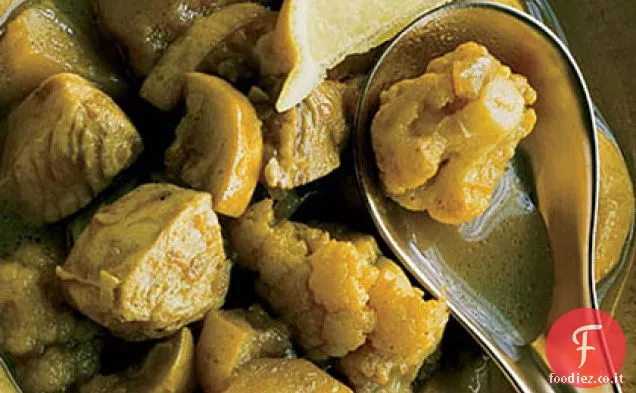 Pollo al curry con Zucca