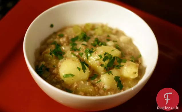 Stufato di cavolfiore con agnello
