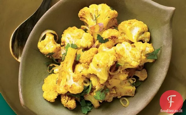 Curcuma-Cavolfiore arrostito