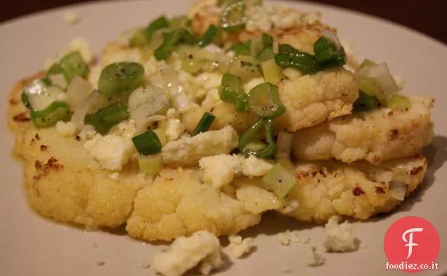 Cavolfiore arrosto con Vinaigrette