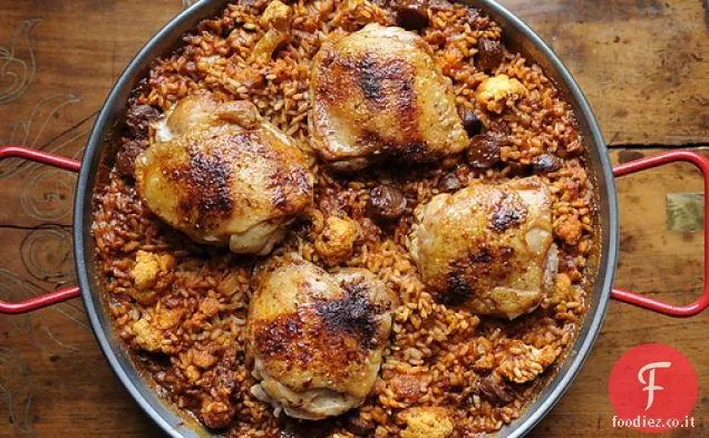 Paella moresca