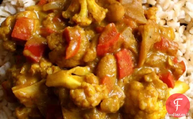 Curry di verdure africano